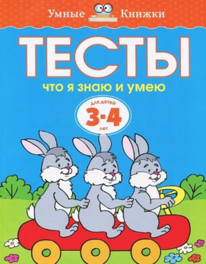 Тесты. Что я знаю и умею 3-4 года