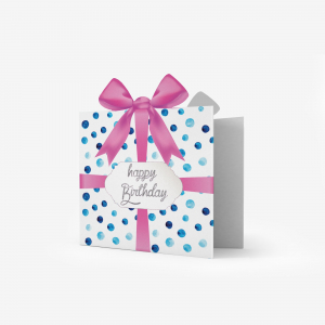 Small Greeting Card  -  Present