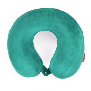 Memory Foam Travel Pillow - Turquoise