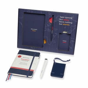 Voyageur Travel Kit: Ocean Blue Notebook