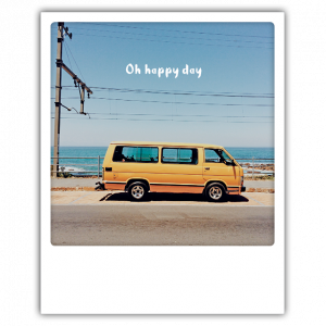 Greeting Card - Oh Happy Day