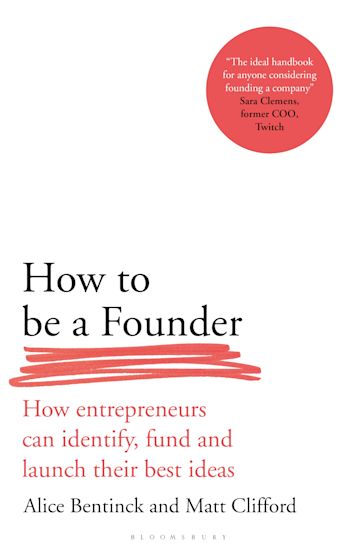 How to Be a Founder