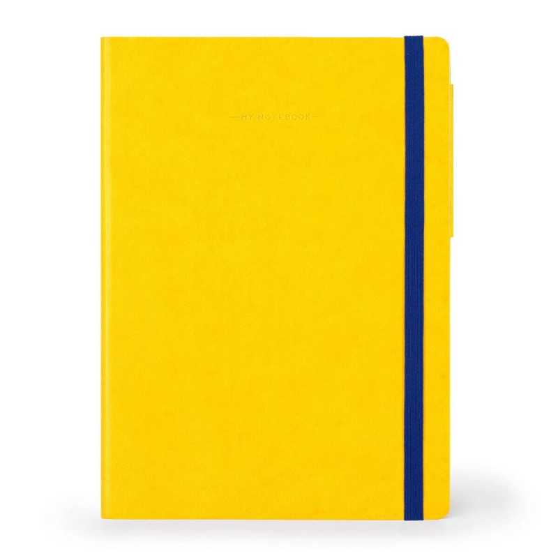 Notebook - My Notebook - Large Plain - Yellow Freesia