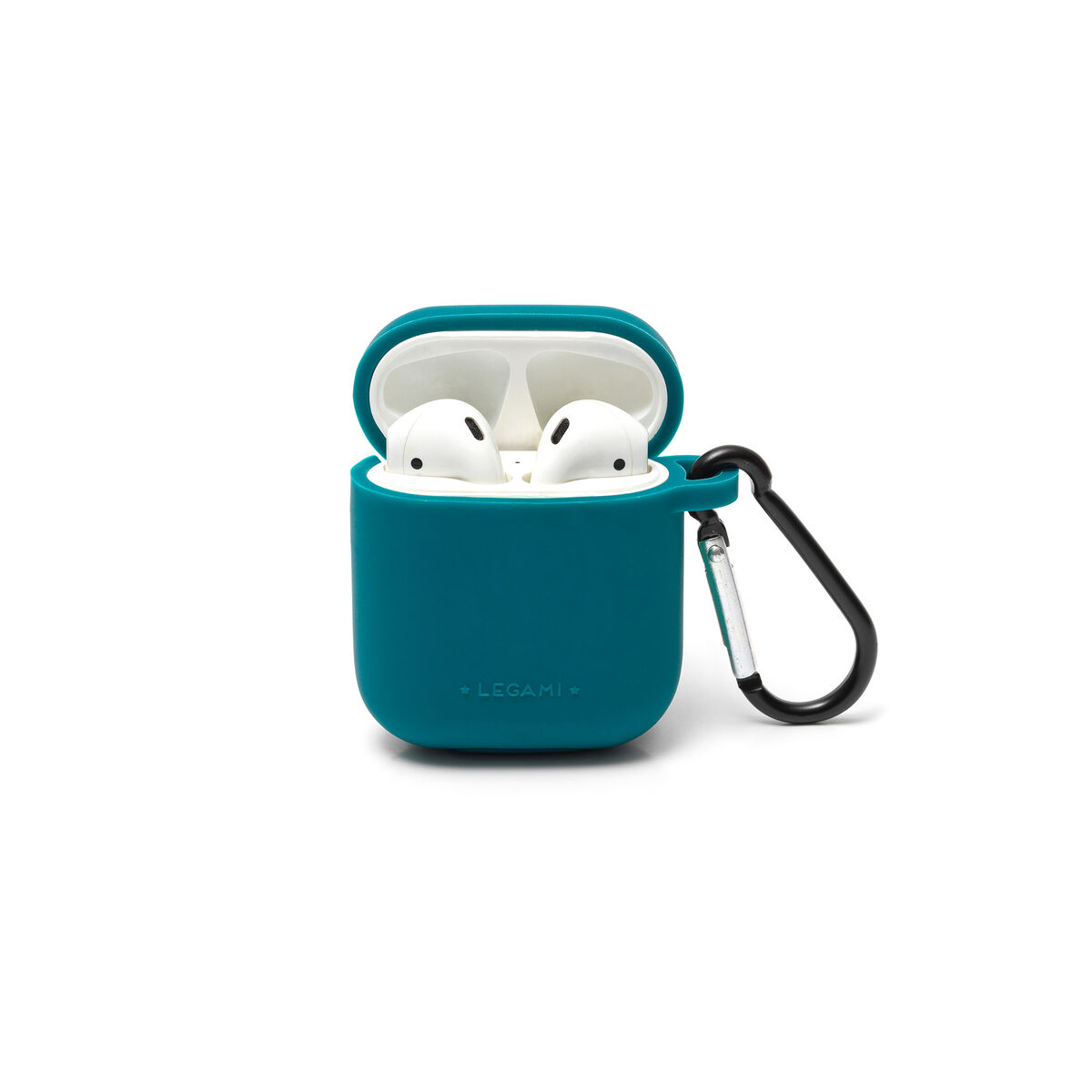 Air'N Go - Case And Cord Set For Airpods 1/2 - Petrol Blue