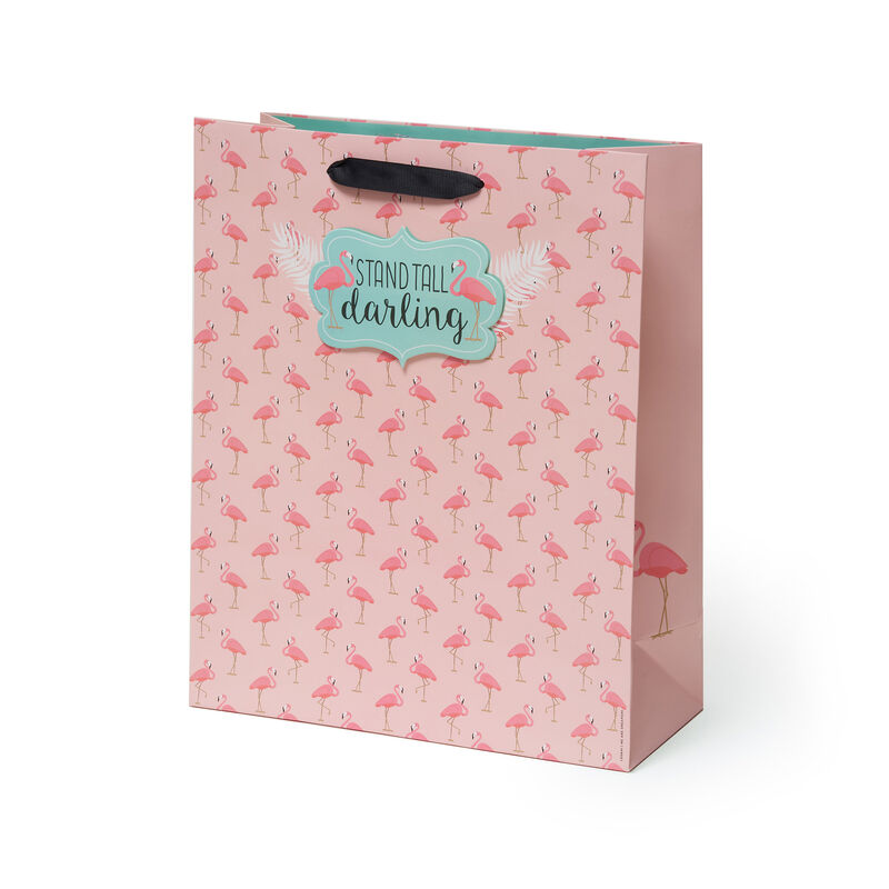 Gift Bag - Large  -  Flamingo