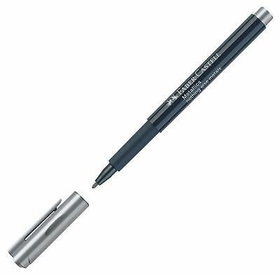 Ручка Faber-Castell Metallics Silver Pen