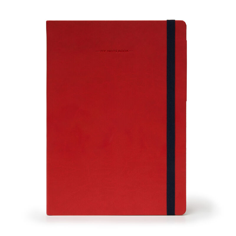 Notebook - My Notebook - Large Lined - Red