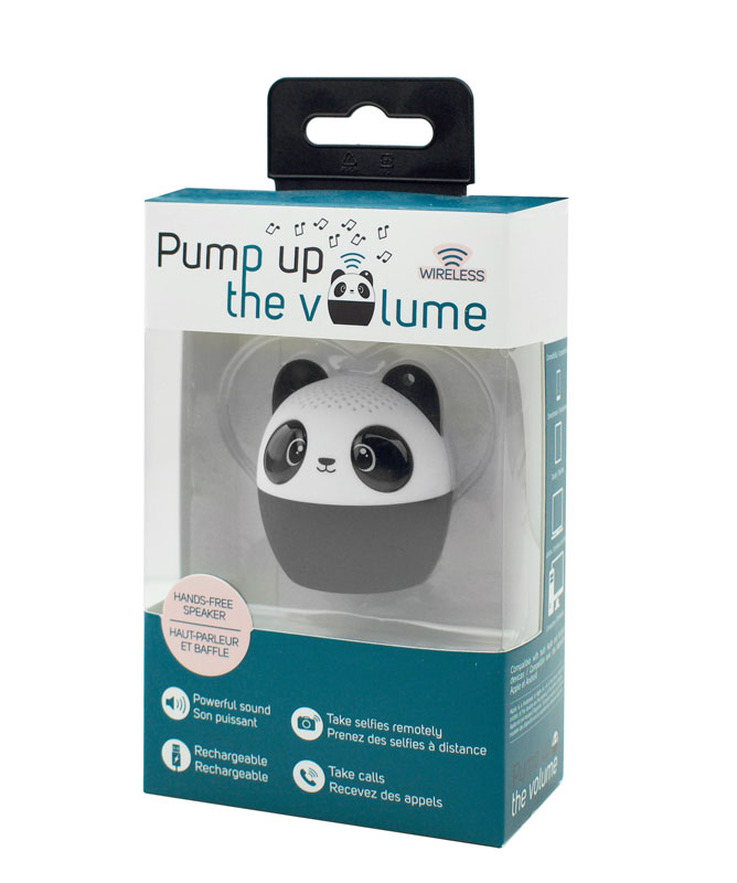 Mini Wireless Speaker Pump Up The Volume - Panda