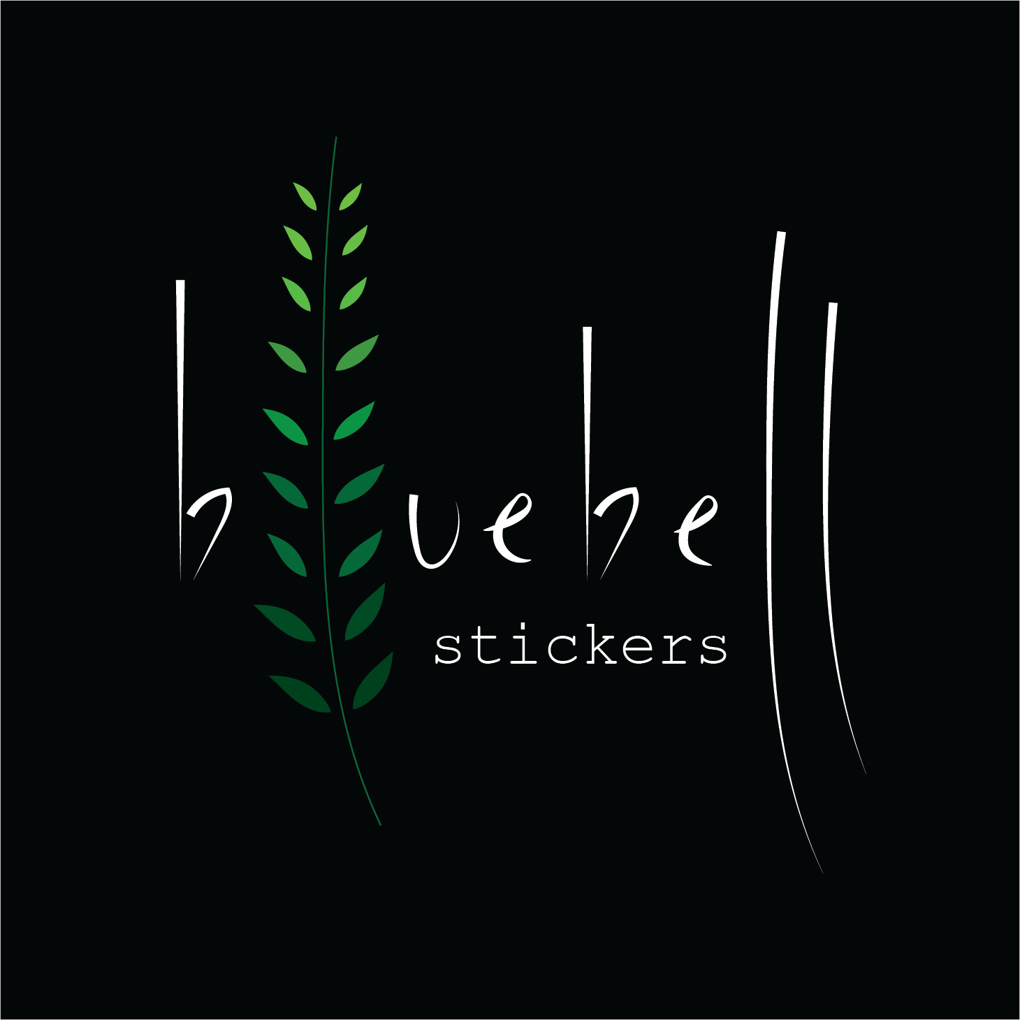 Bluebell stickers